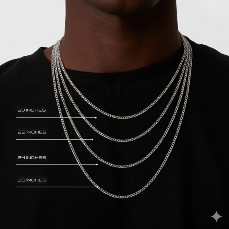 Classic Cuban Chain (3mm)