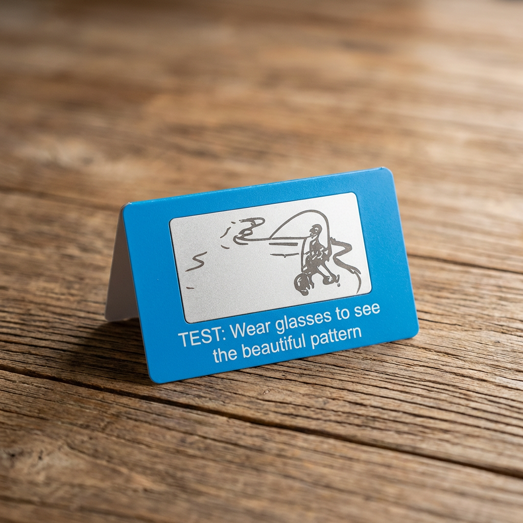 Polarized Testing Card X2