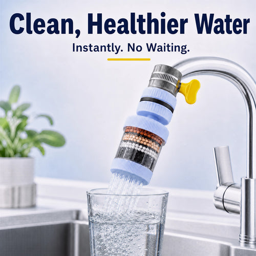 OMUNOS 6 Layer Faucet Filtration System