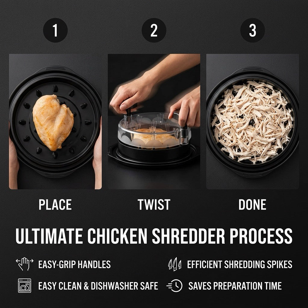 MealShred Chicken Shredder Pro