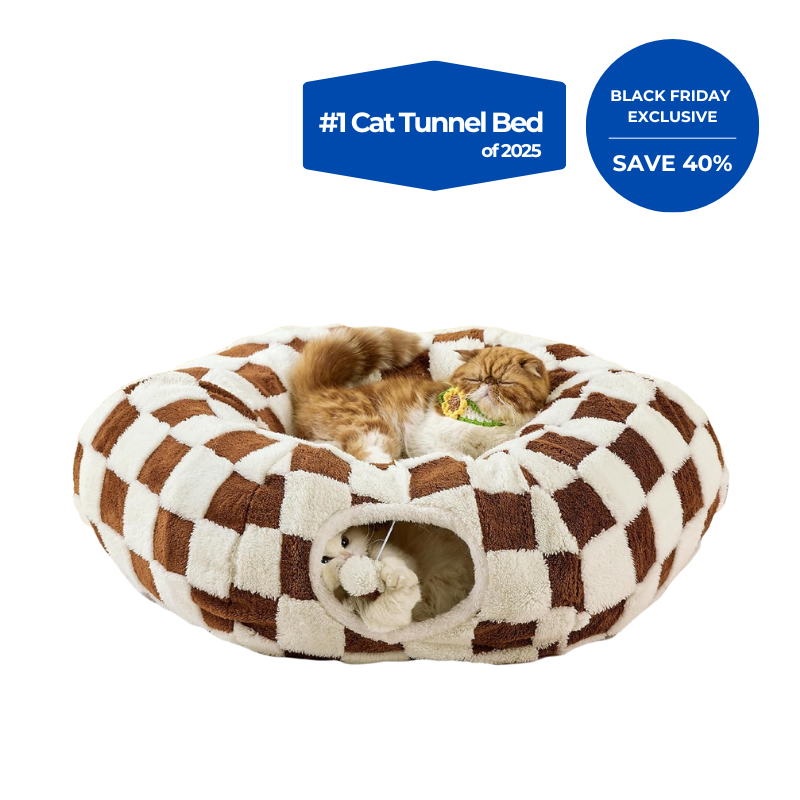 3-in-1 Cat Tunnel Bed