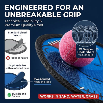 GripCatch Catch & Toss Ball Game Set
