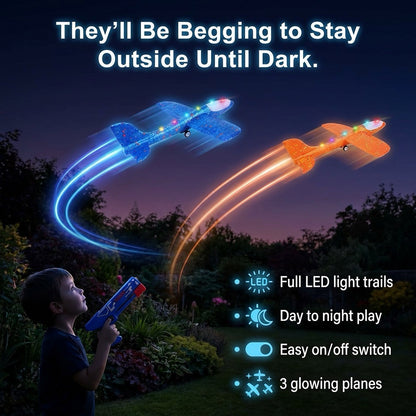 SkyBlast Airplane Launcher Toy