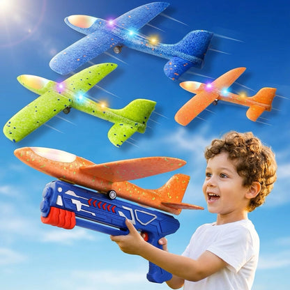 SkyBlast Airplane Launcher Toy