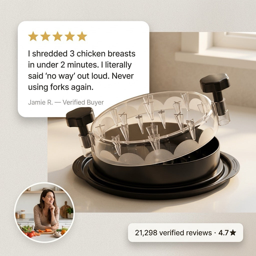 MealShred Chicken Shredder Pro