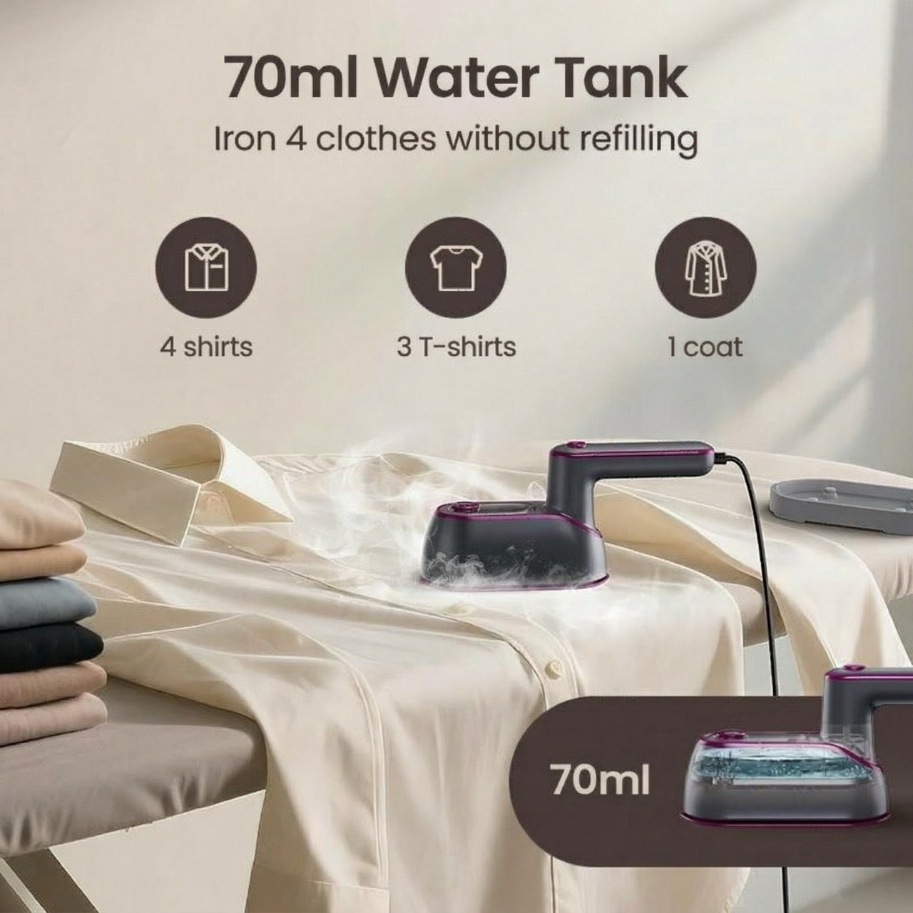 2-in-1 Iron & Steamer Pro